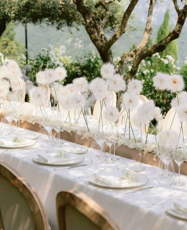 decoration mariage nature plumeet fleurs seches